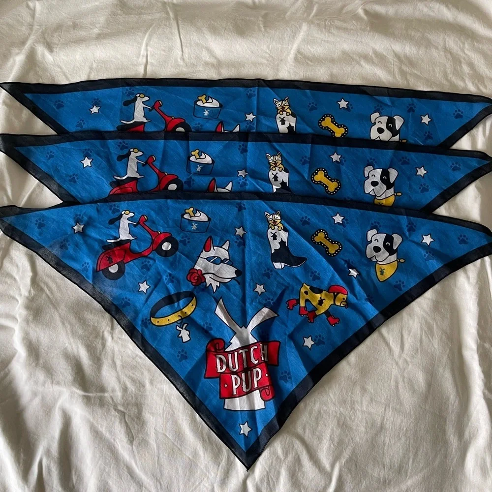 Dutch bros pet bandana